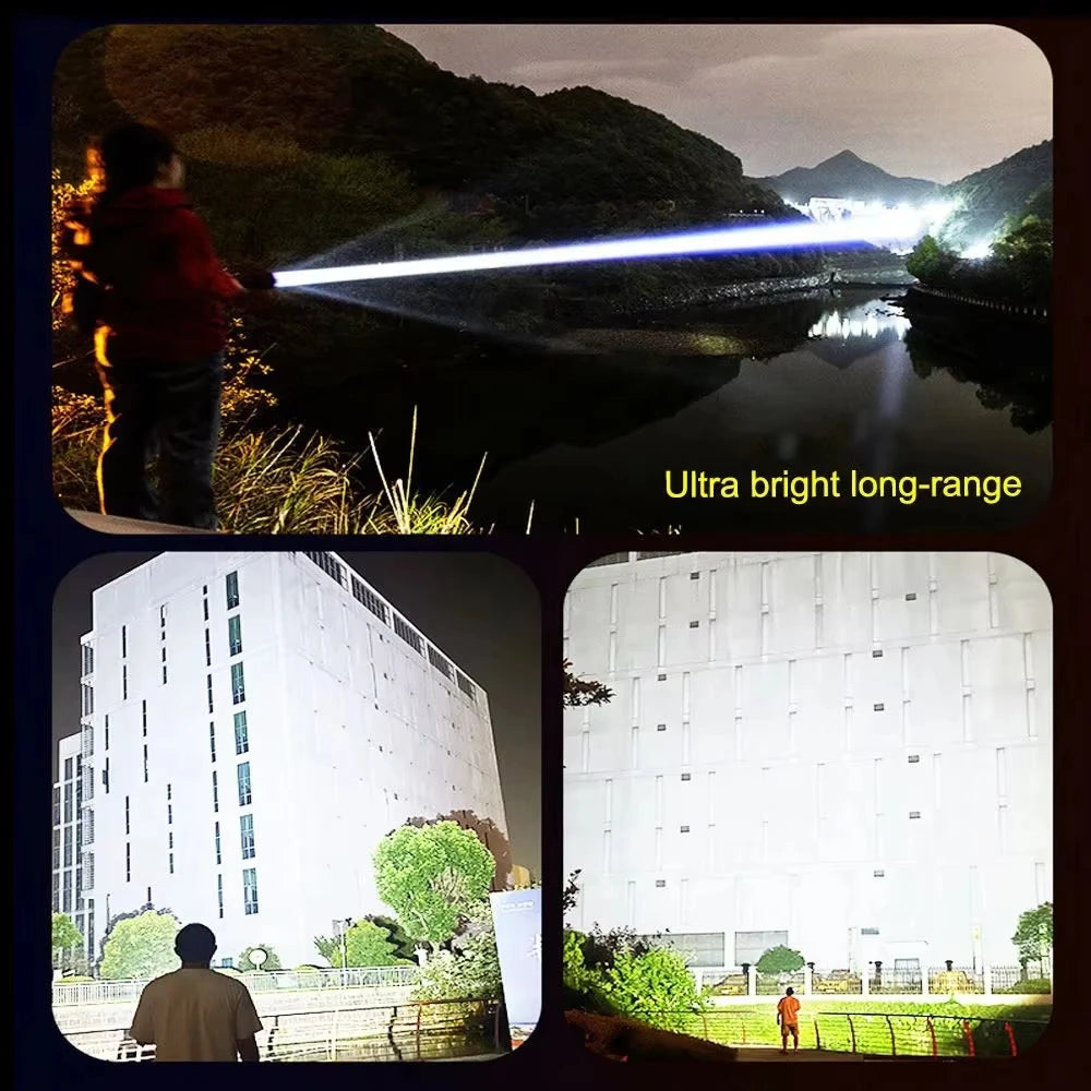 100000LM Super Bright Flashlight