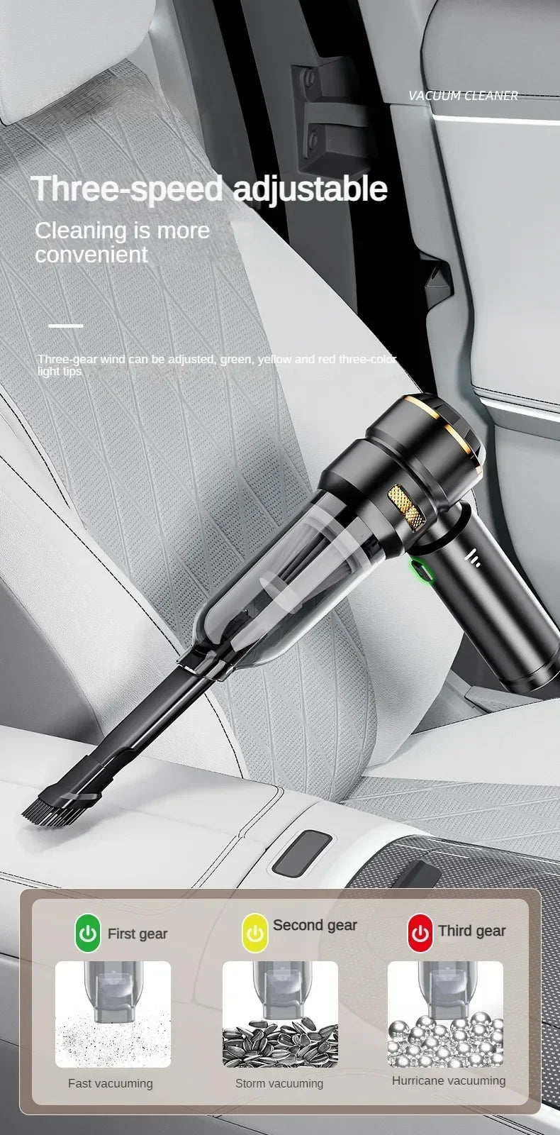 Car Vacuum Cleaner High Power