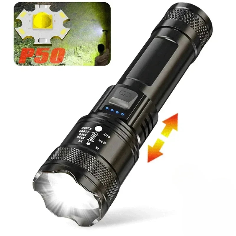 Flashlights 2000L Tactical Zoom