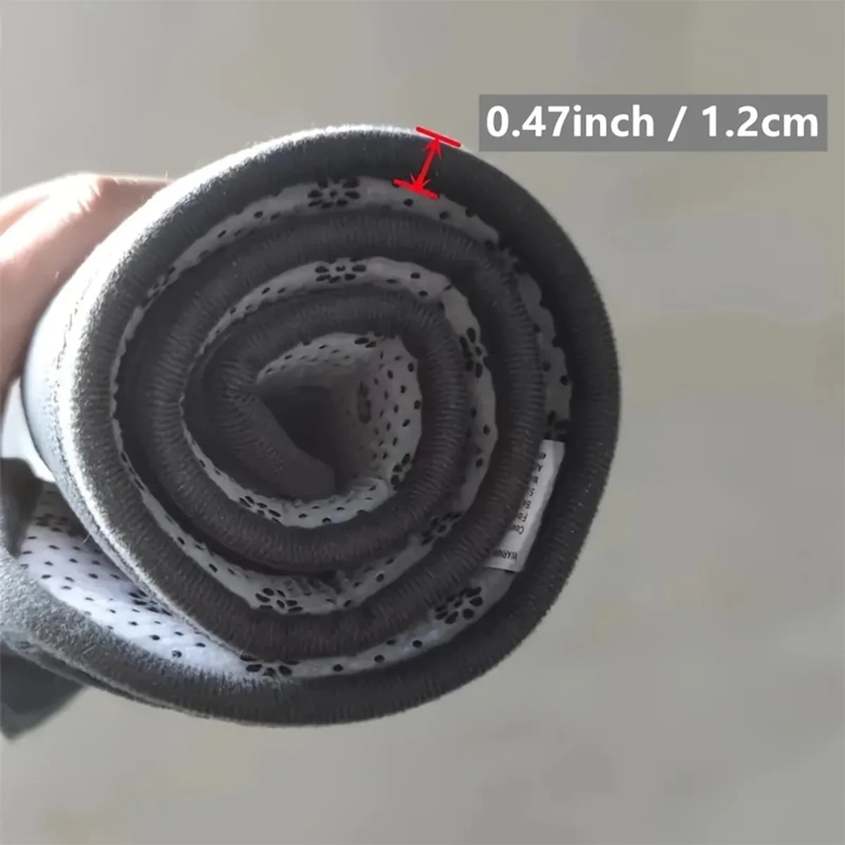 Thickened flannel floor mats