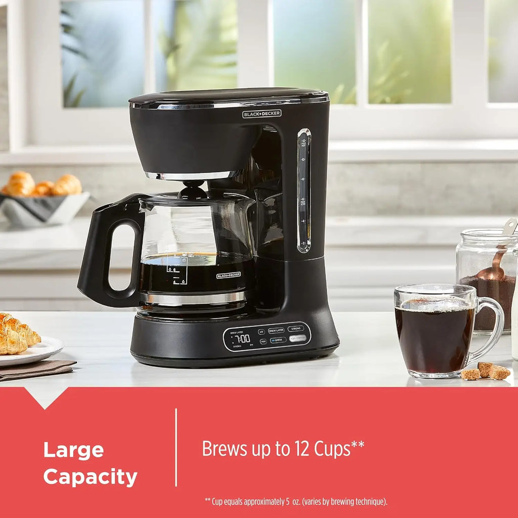 12-Cup Digital Coffee Maker