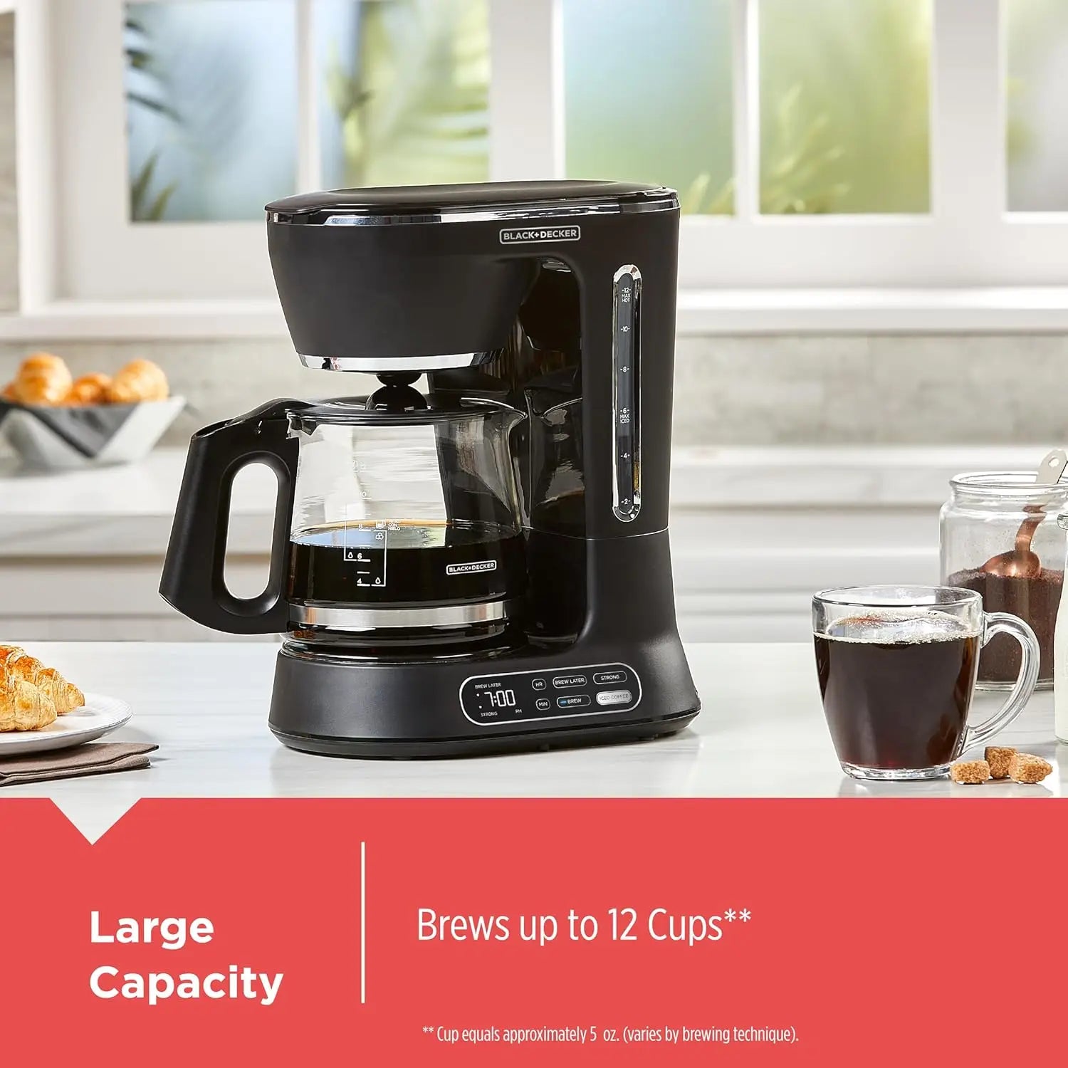 12-Cup Digital Coffee Maker