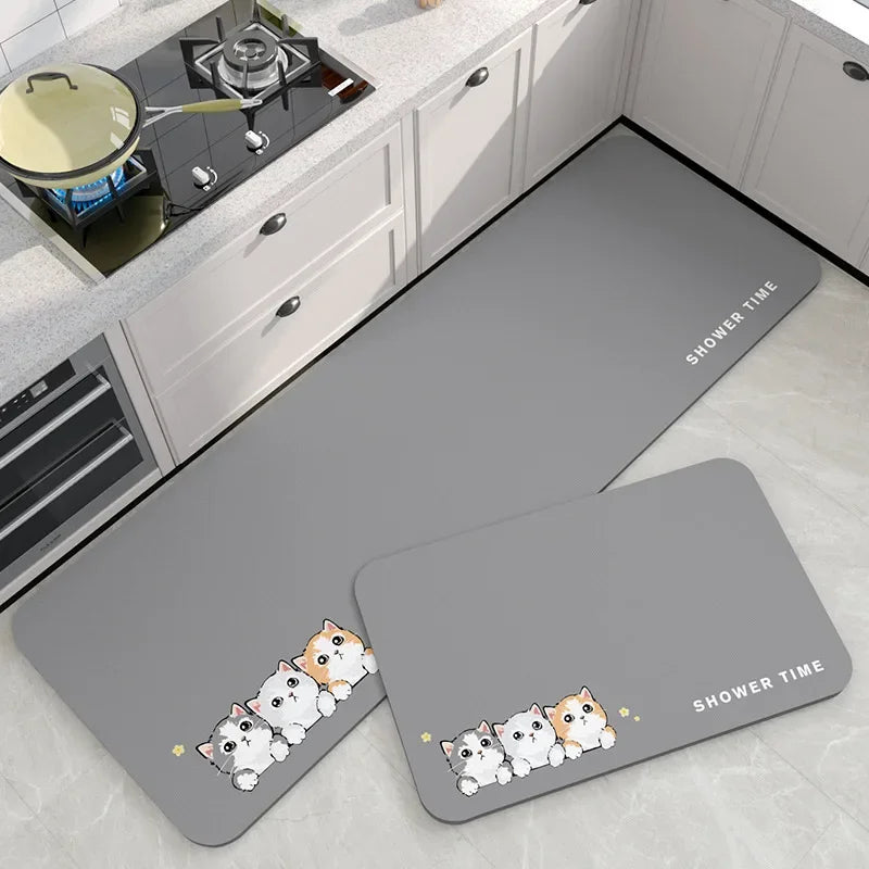Diatomite Absorbent Floor Mat