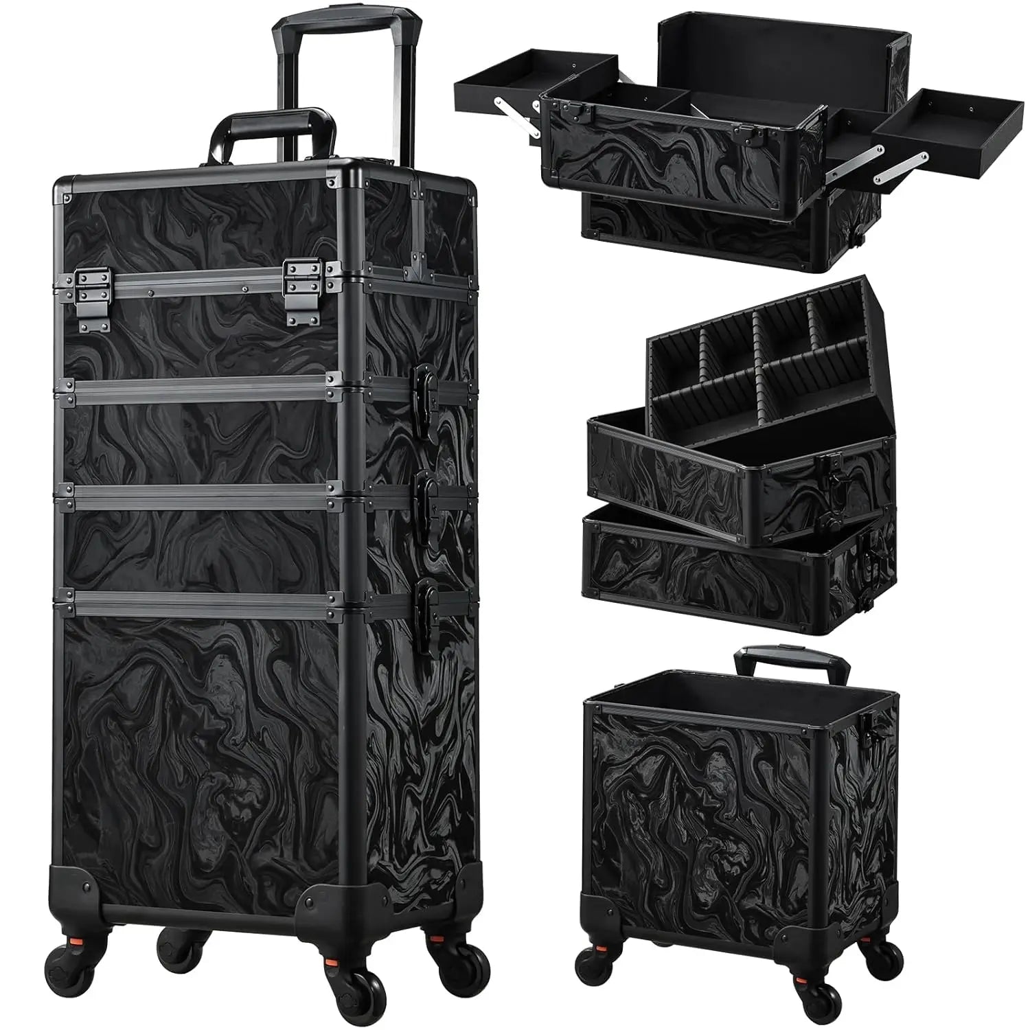 Rolling Makeup Travel Case