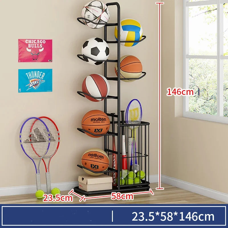 Basketball Storage Rack