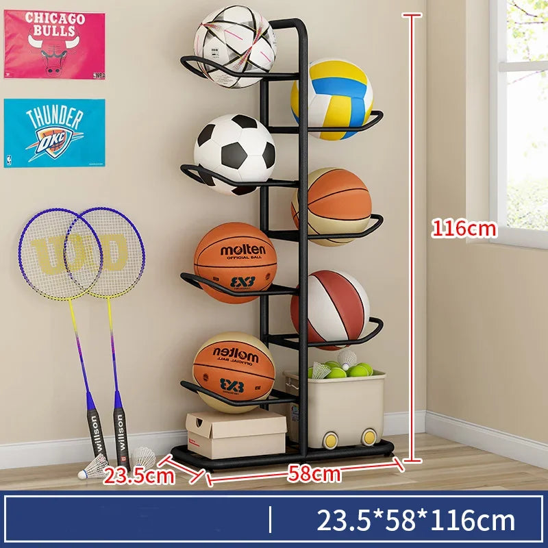 Basketball Storage Rack