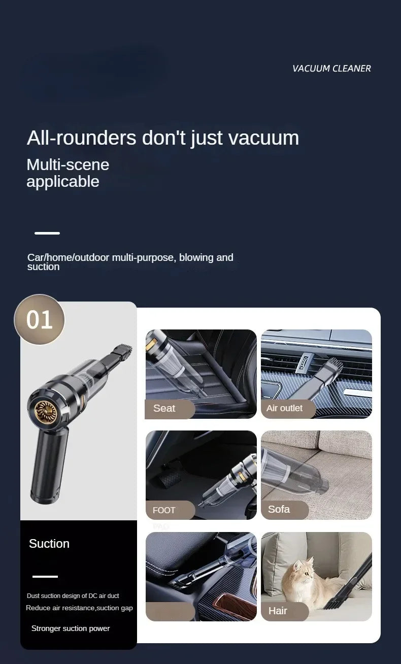 Car Vacuum Cleaner High Power