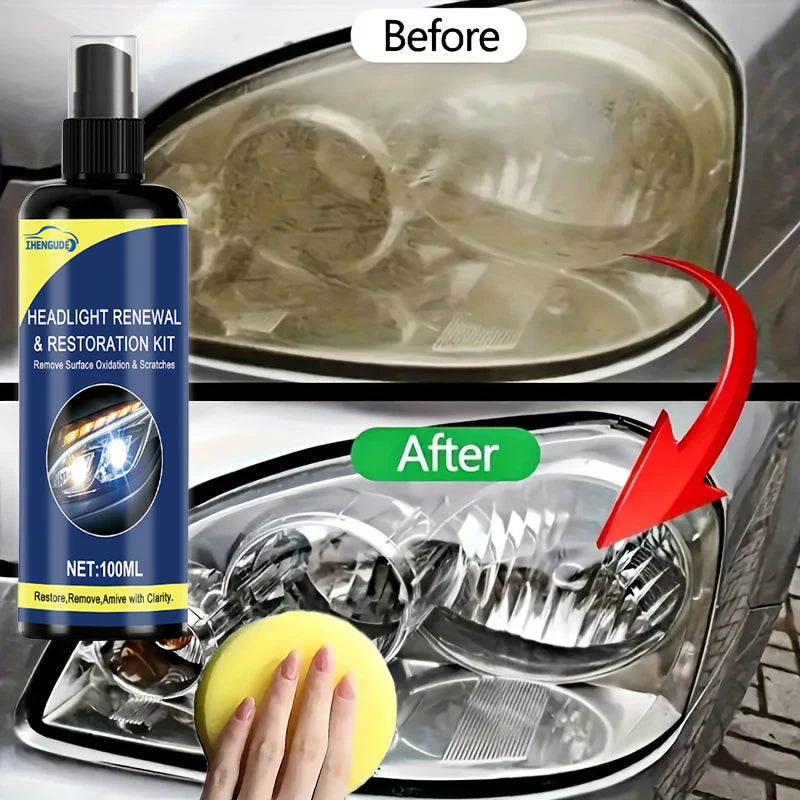 Ceramic Headlight Restoration Spray