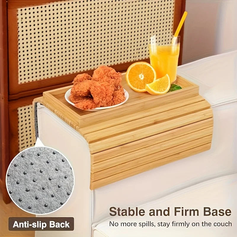 Bamboo Sofa Arm Tray