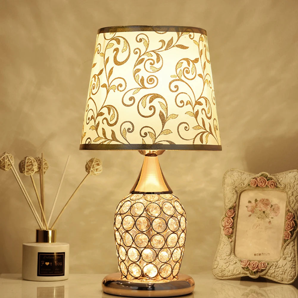 Crystal Table Lamp Romantic