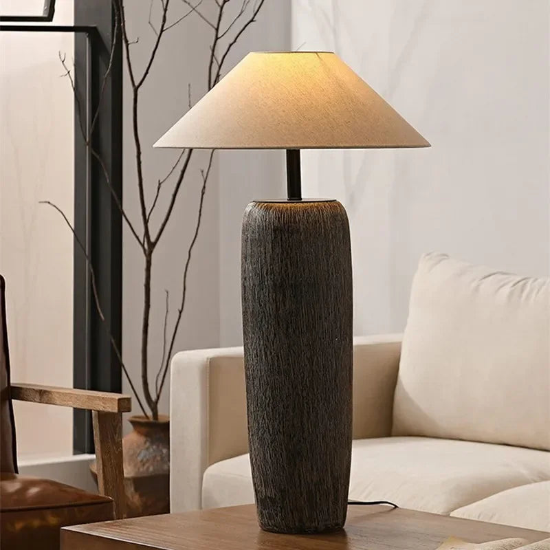 Ceramic Lamp Wabi Sabi Style Floor Lamp