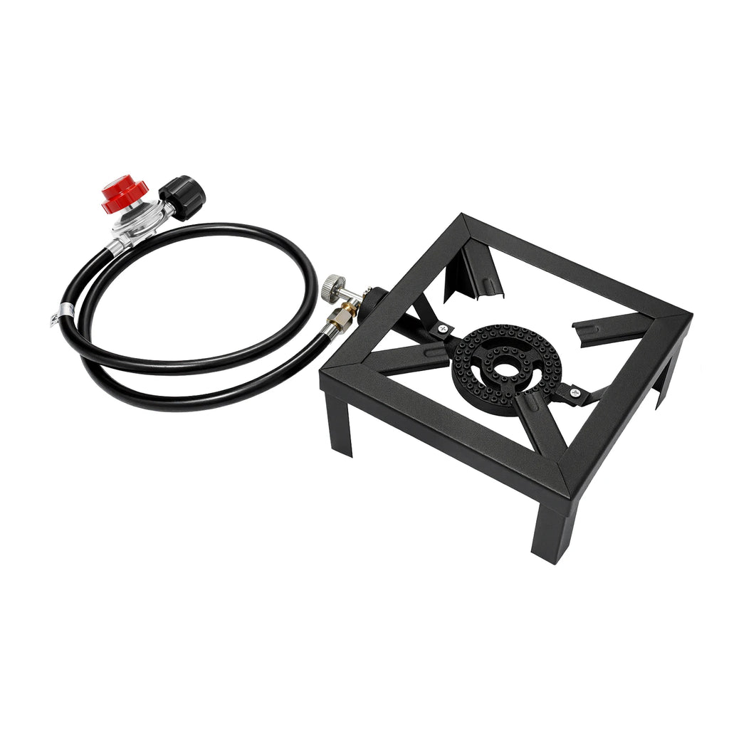 Portable Double Burner Outdoor Gas Stove
