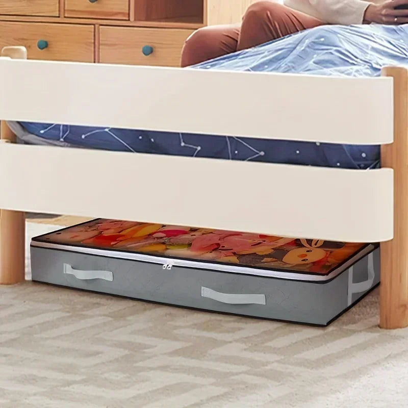 Under Bed Storage Box with Reinforced Handles