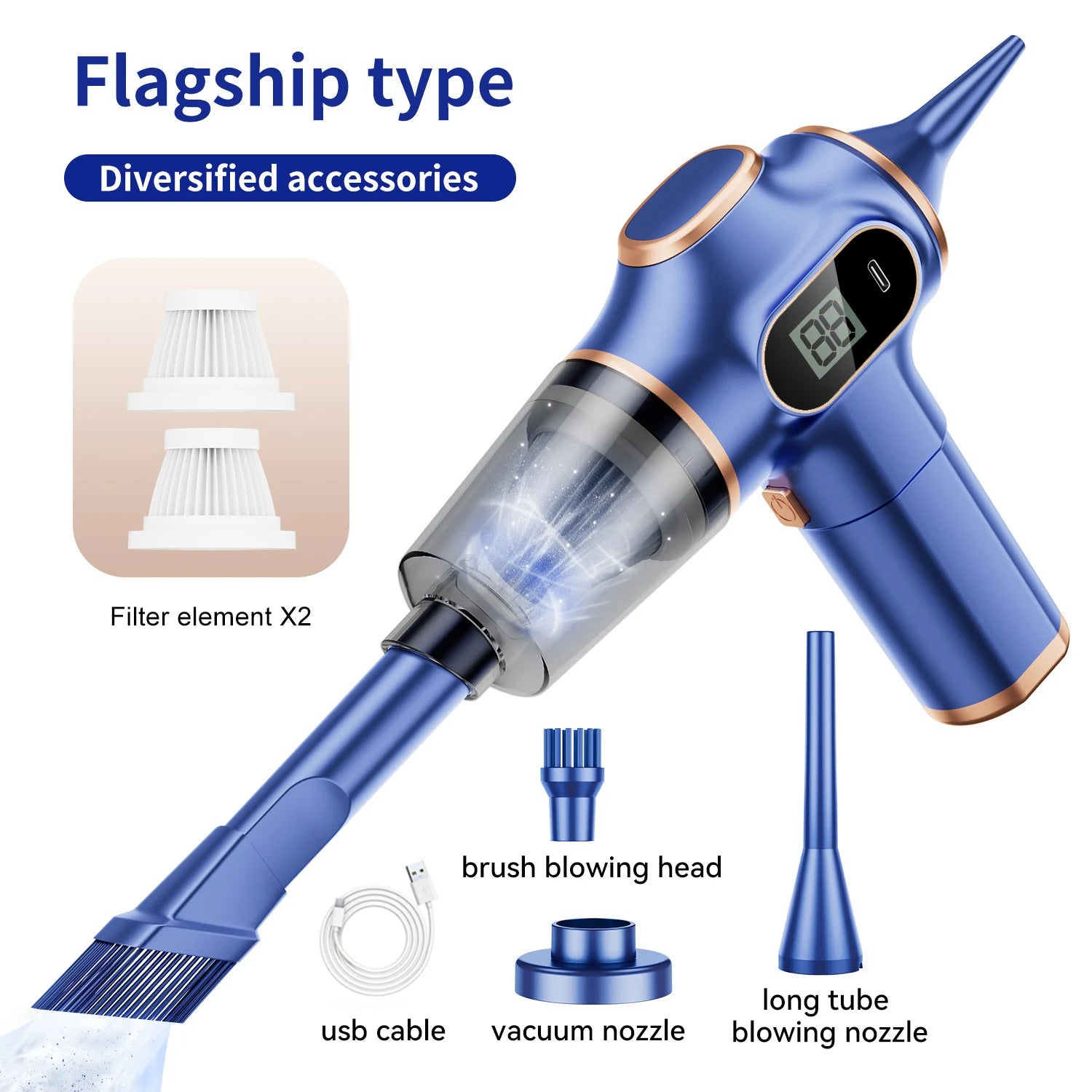 NEW Wireless Car Vacuum Cleaner