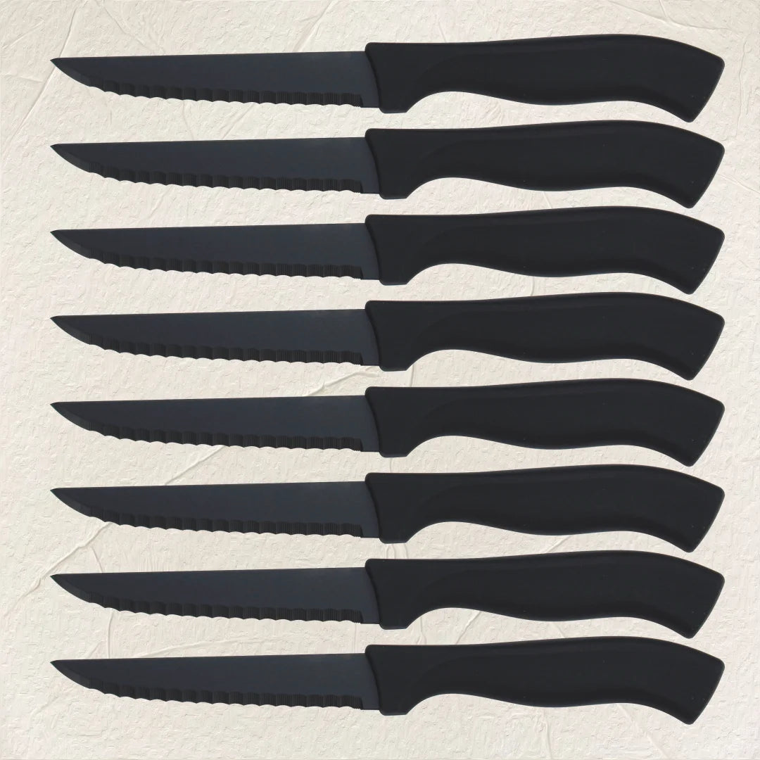 Steak Knives German Stainless Steel Serrated