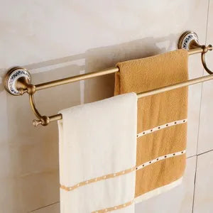 Antique Solid Brass Bathroom Accessories Sets
