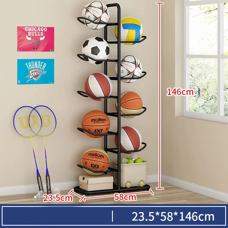 Basketball Storage Rack