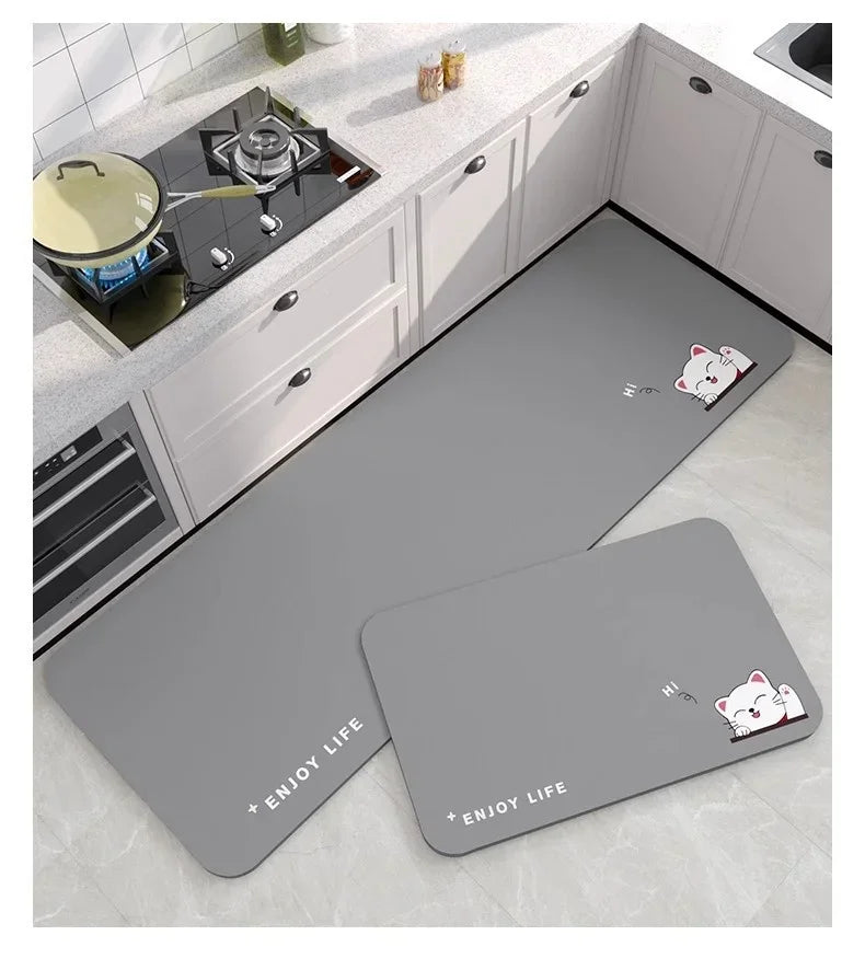 Diatomite Absorbent Floor Mat