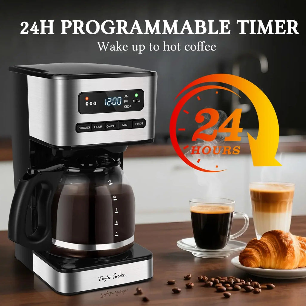 Programmable 12-Cup Coffee Maker