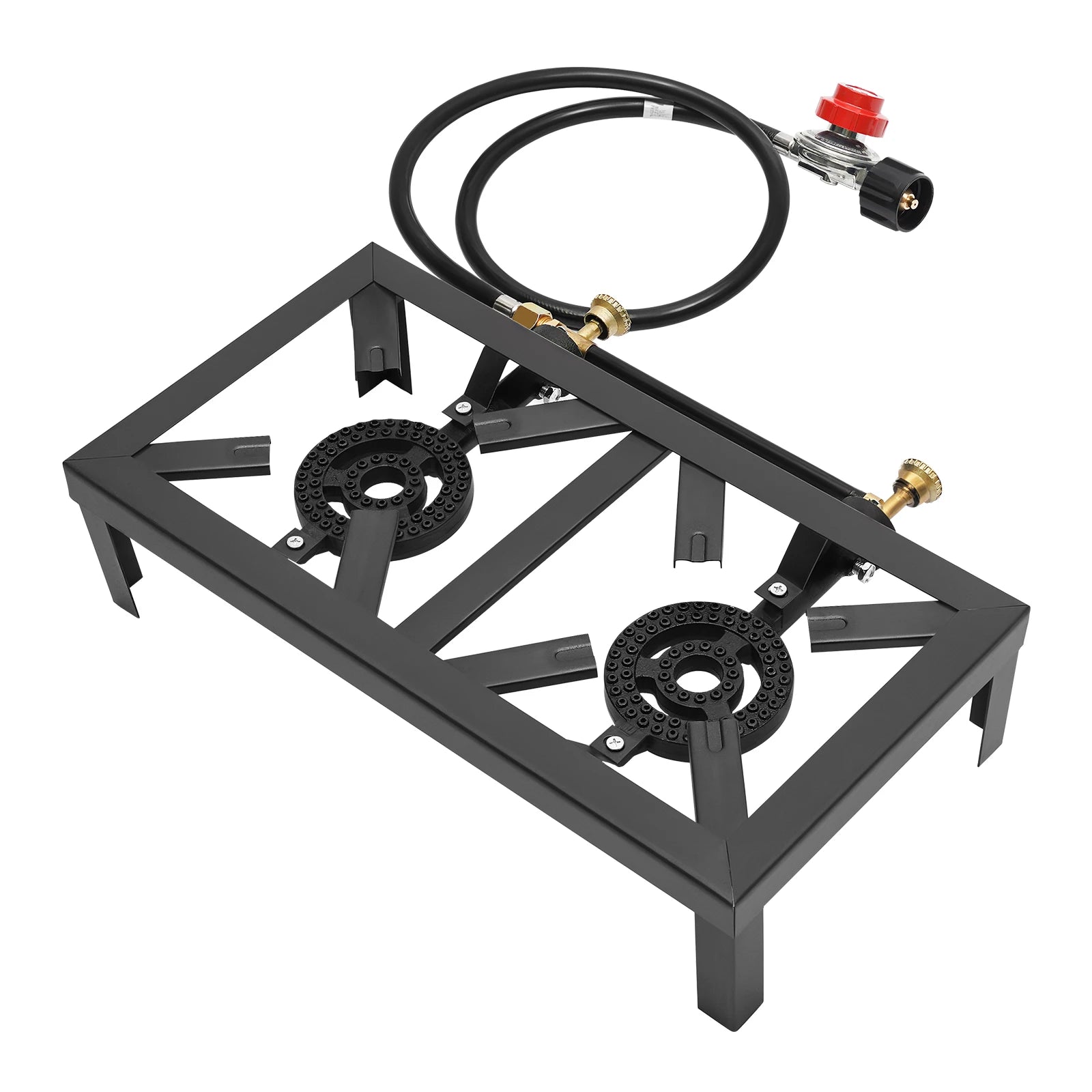 Portable Double Burner Outdoor Gas Stove