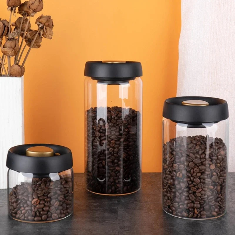 Coffee Beans Air Extraction Containers