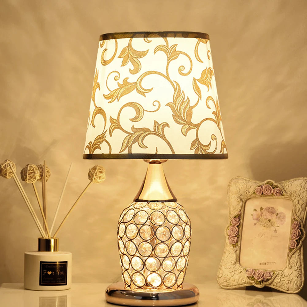 Crystal Table Lamp Romantic