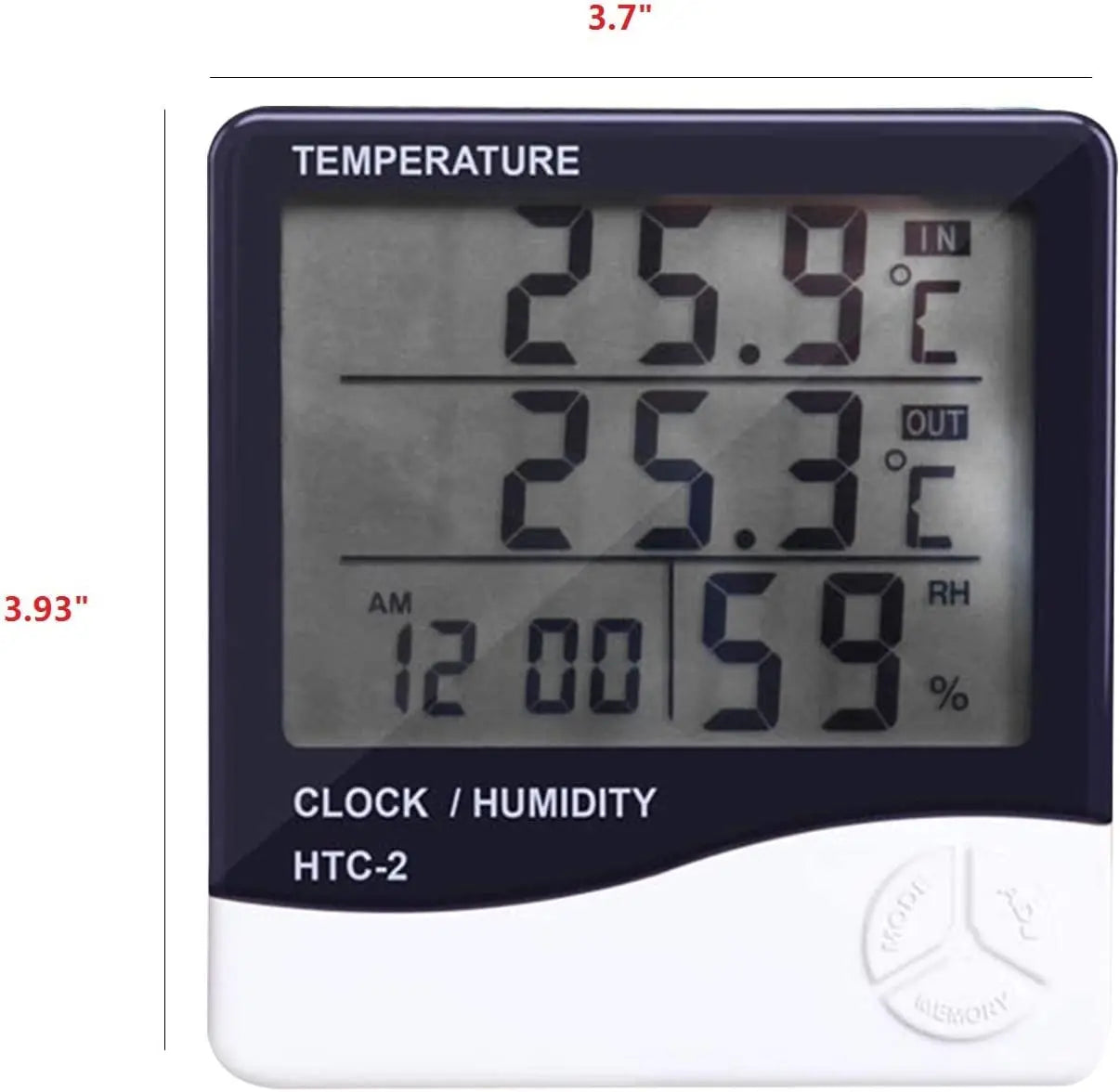 Home Indoor Outdoor Hygrometer Thermometer