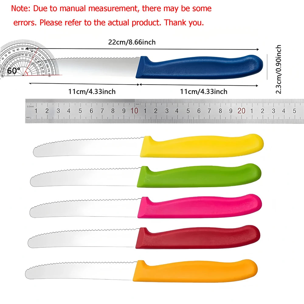 Serrated Steak knife Round Tip