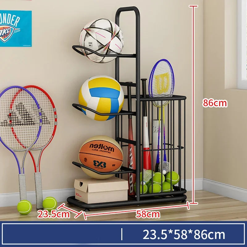 Basketball Storage Rack