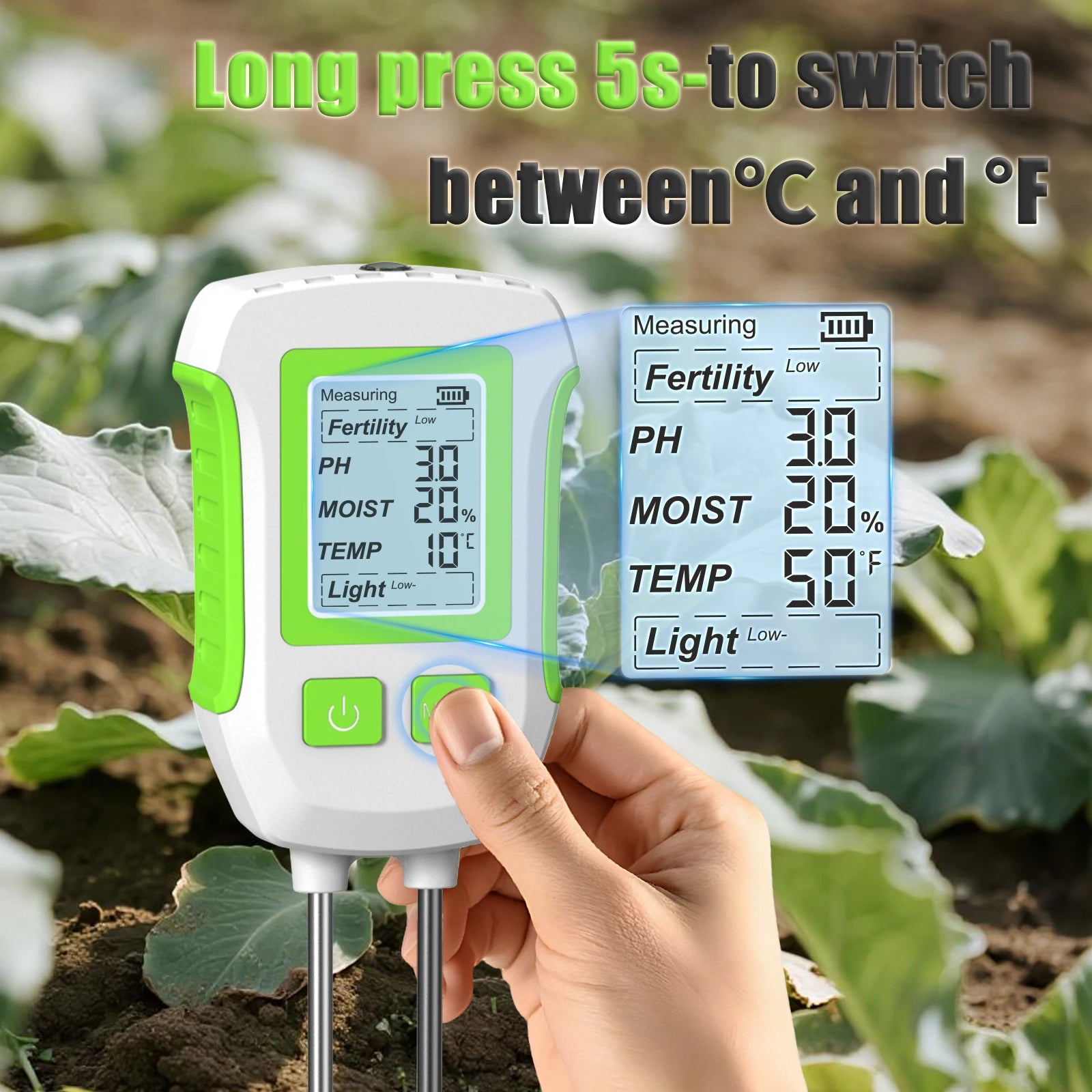 2026 New Digital Soil Tester