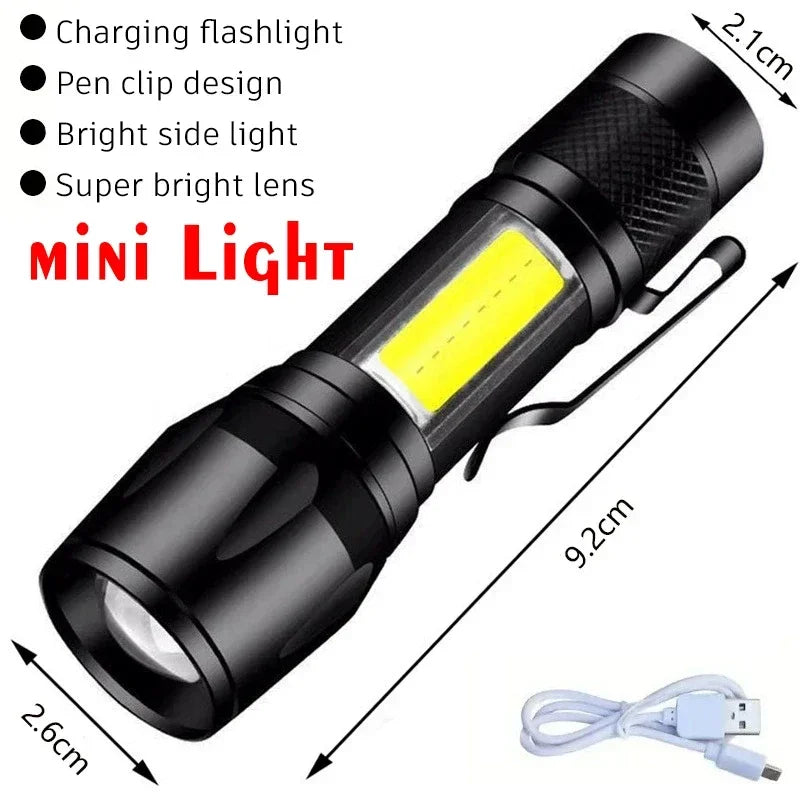 100000LM Super Bright Flashlight