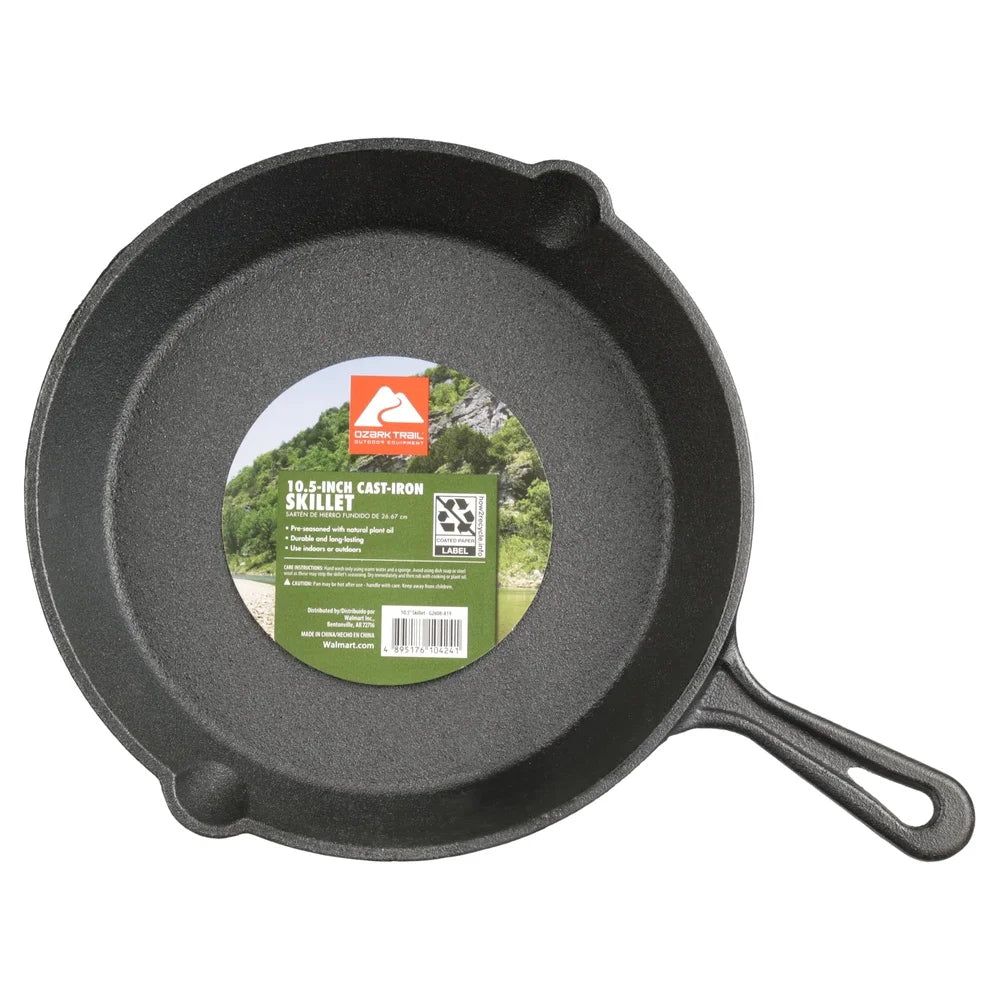 Pre-Seasoned Cast Iron Skillet