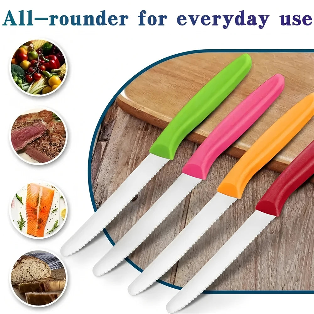 Serrated Steak knife Round Tip