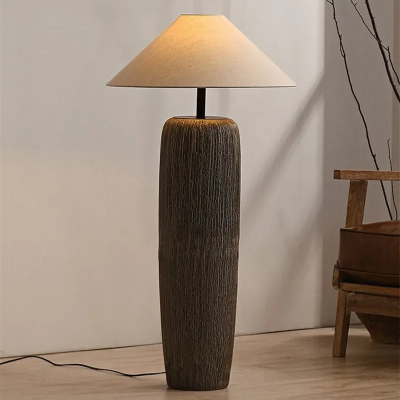Ceramic Lamp Wabi Sabi Style Floor Lamp