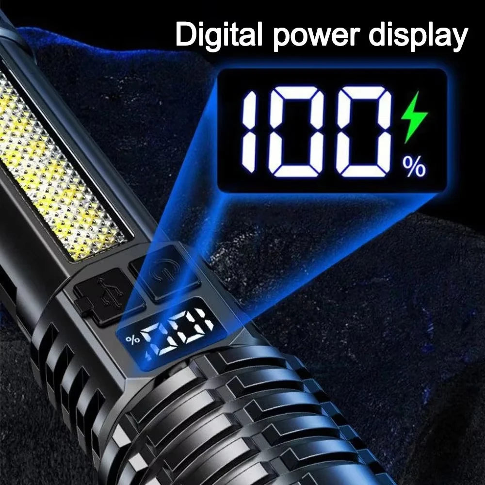 100000LM Super Bright Flashlight