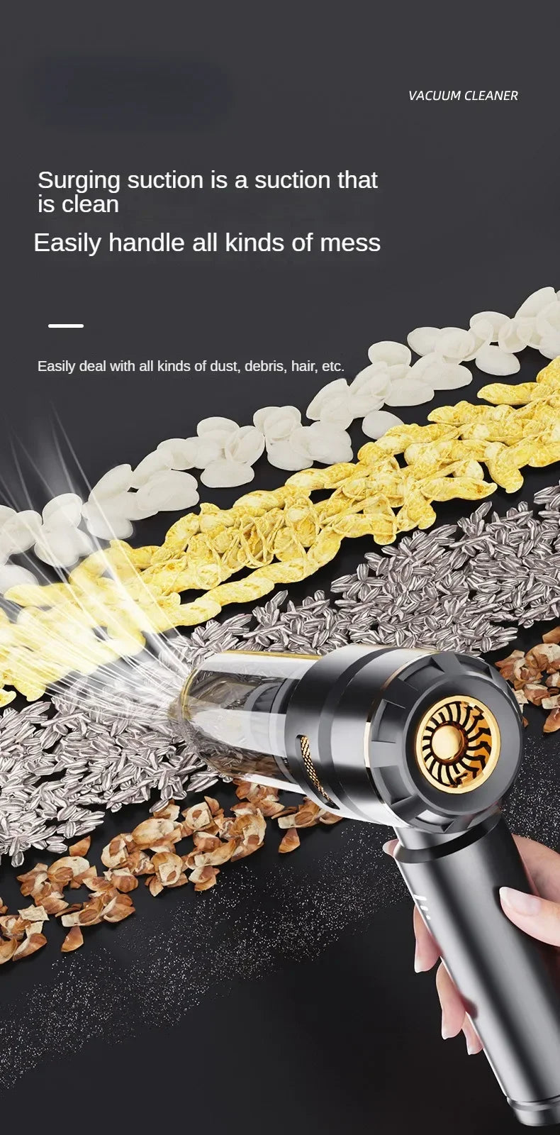 Car Vacuum Cleaner High Power