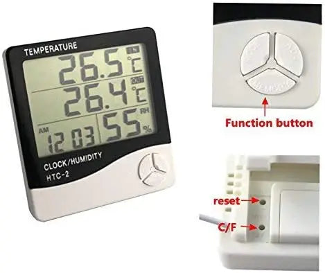 Home Indoor Outdoor Hygrometer Thermometer