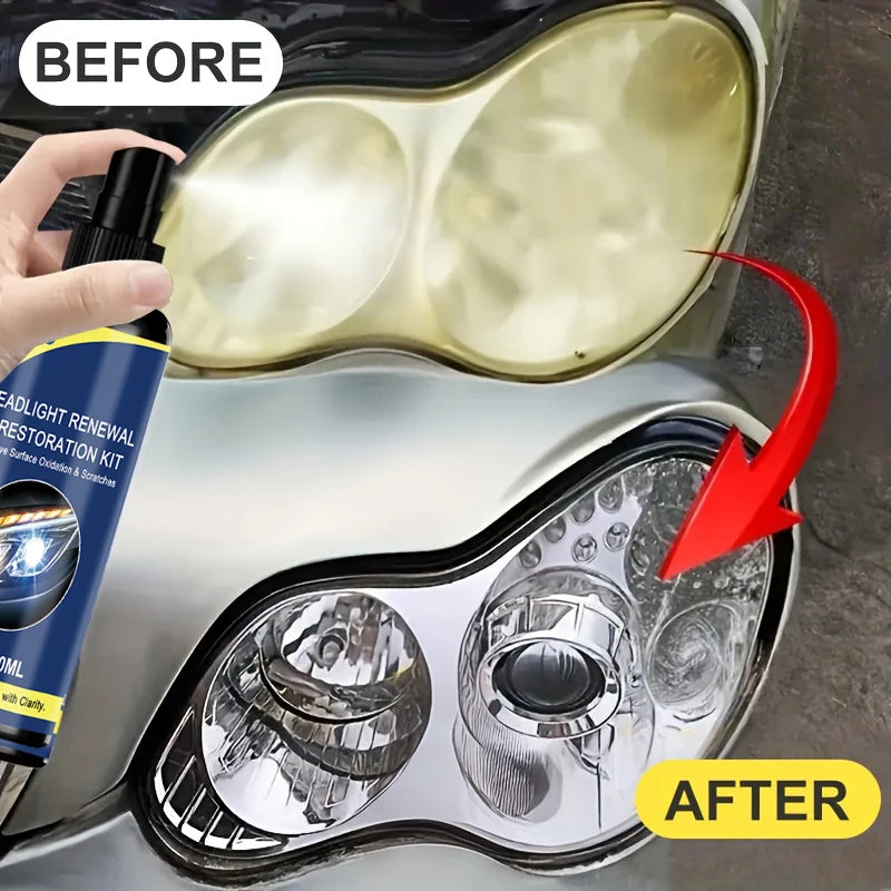 Ceramic Headlight Restoration Spray