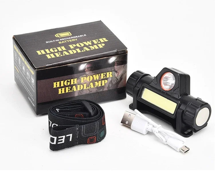 Head Mounted Magnetic Flashlight
