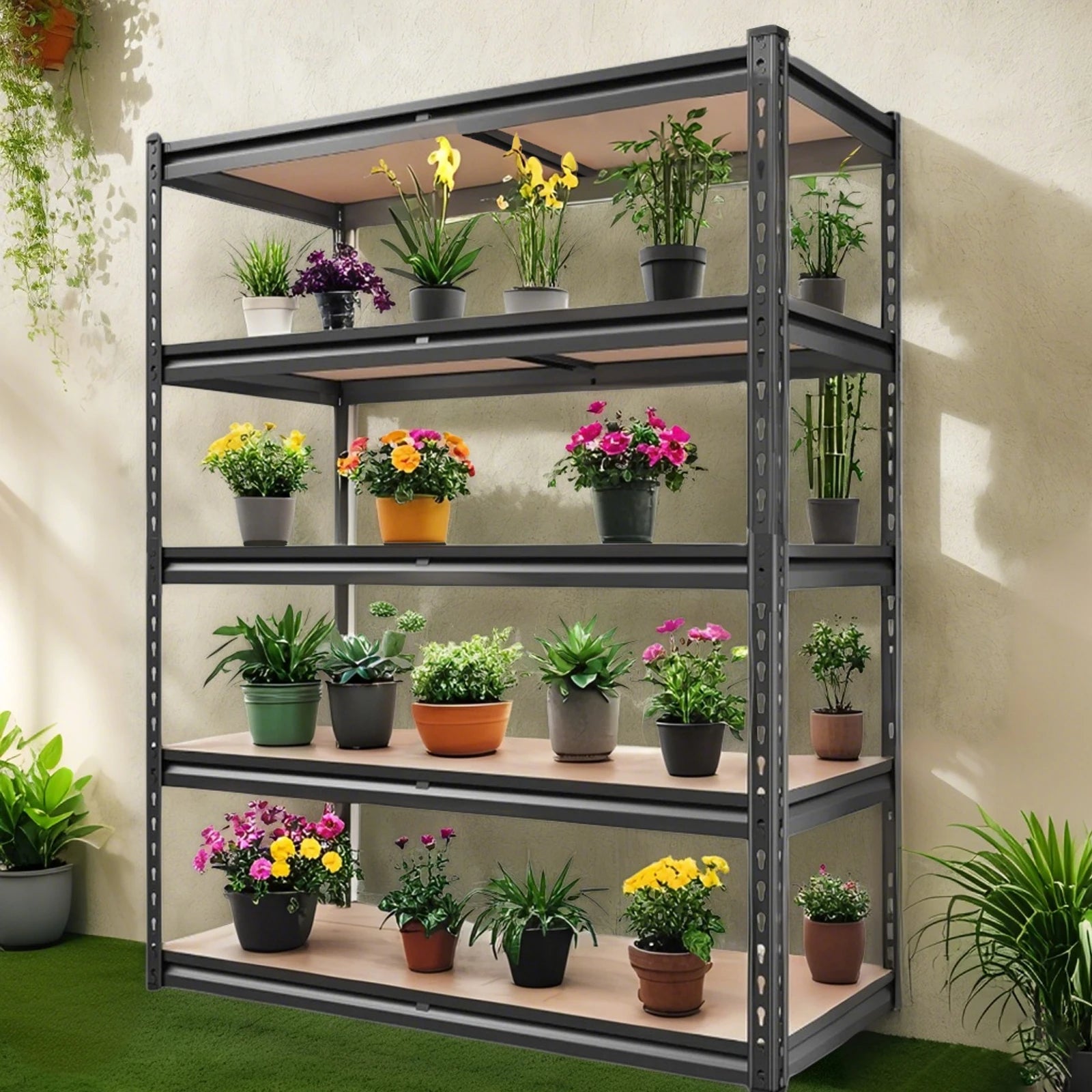 72"/60"H Shelving Storage Shelves