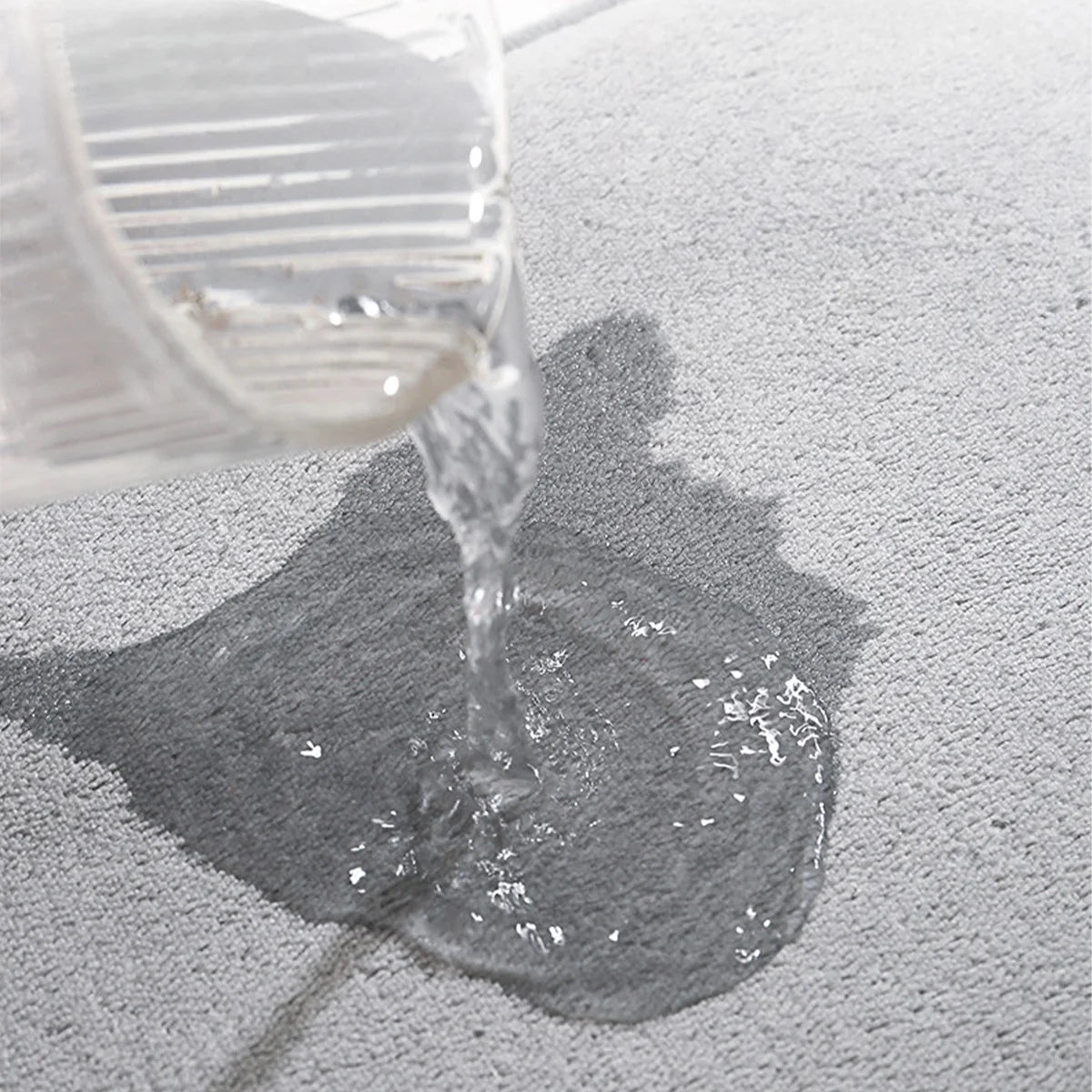 Thickened flannel floor mats