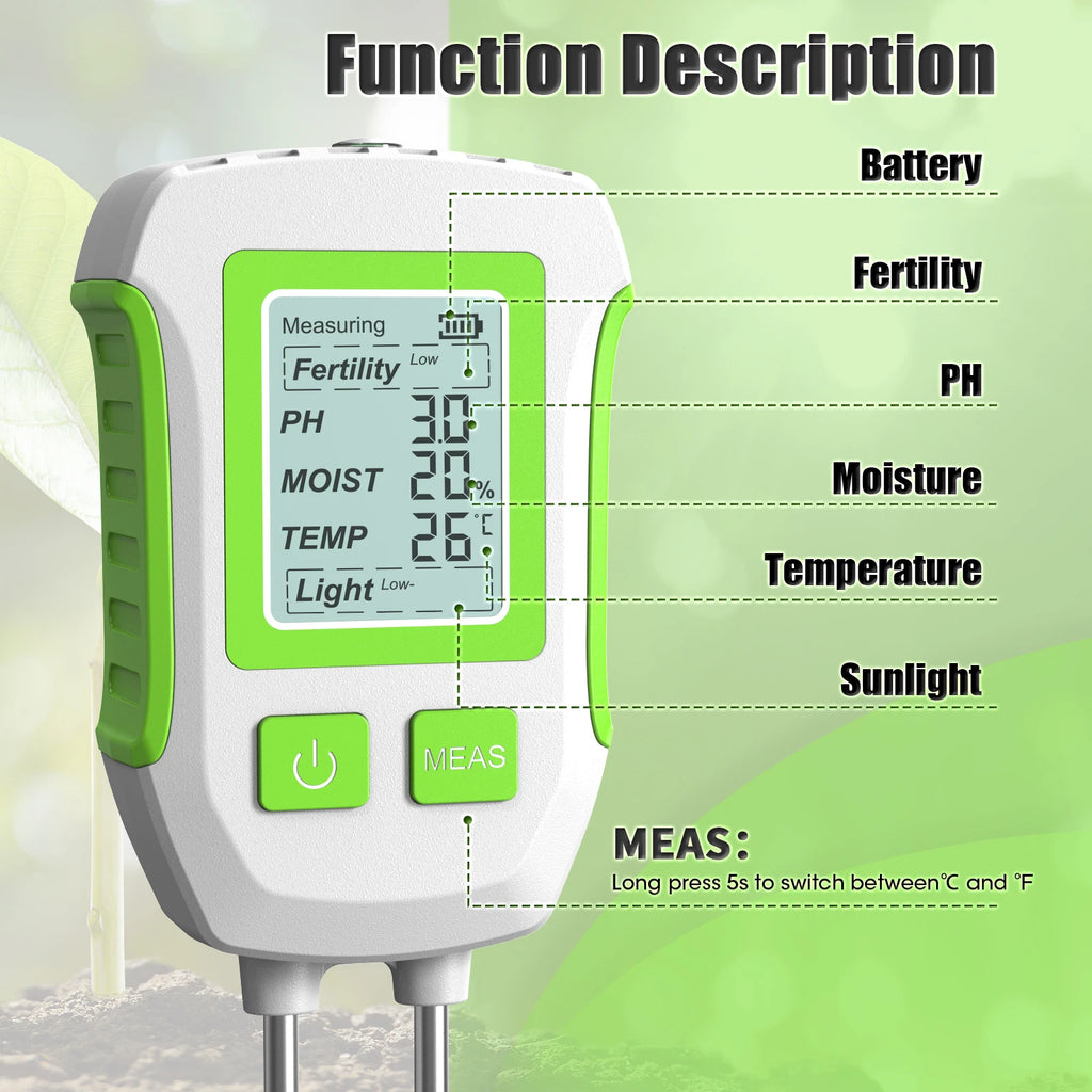 2026 New Digital Soil Tester