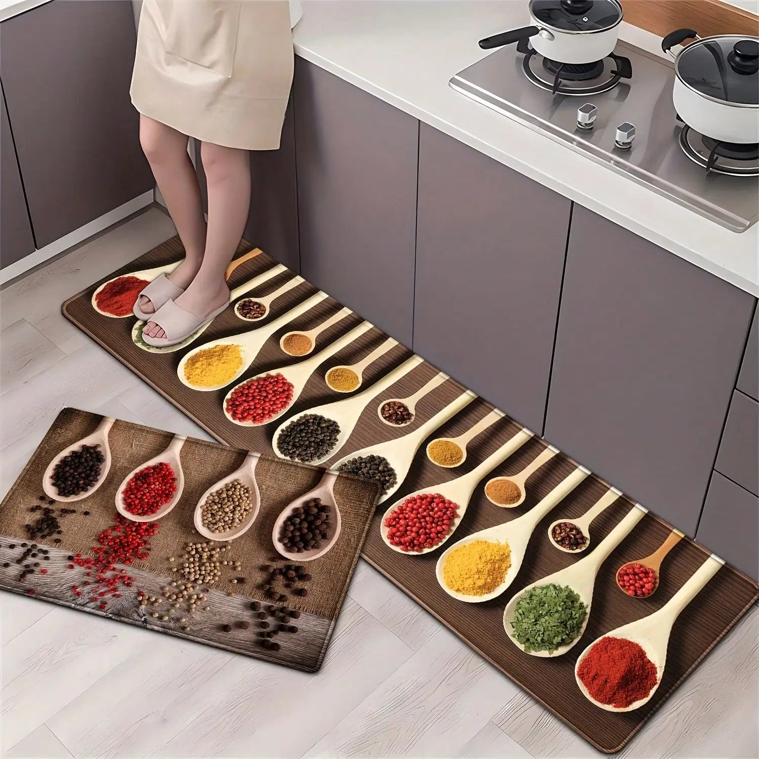 Flannel Kitchen Soft Carpet
