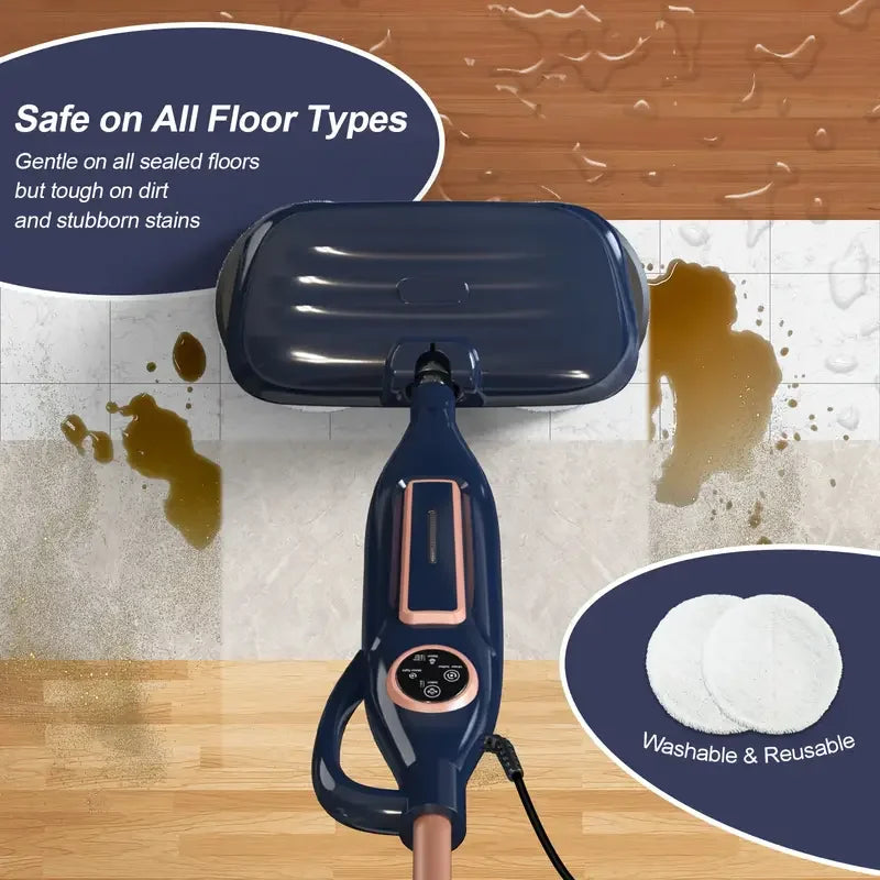 Steam Mop Cleaner with Rotating Mop Pad