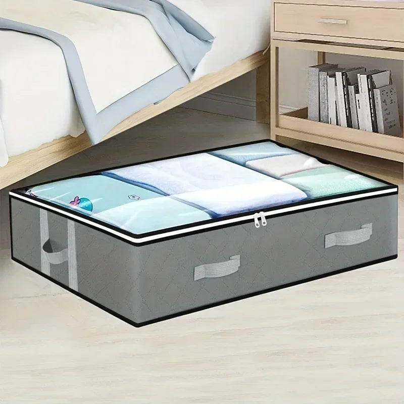 Under Bed Storage Box with Reinforced Handles