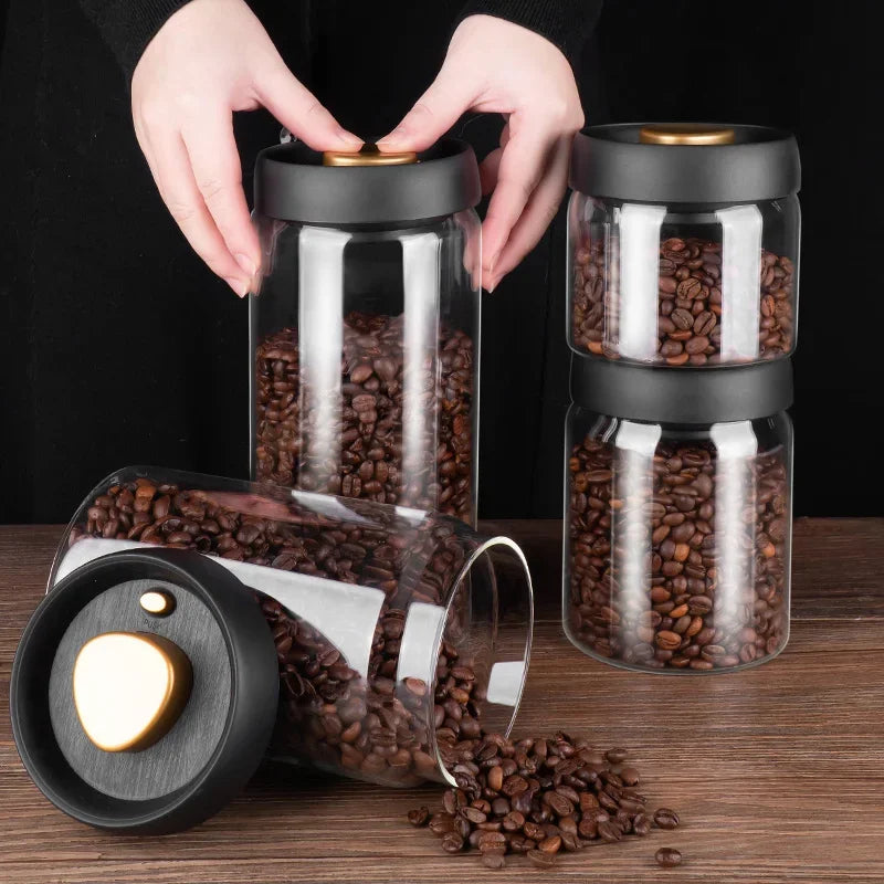 Coffee Beans Air Extraction Containers