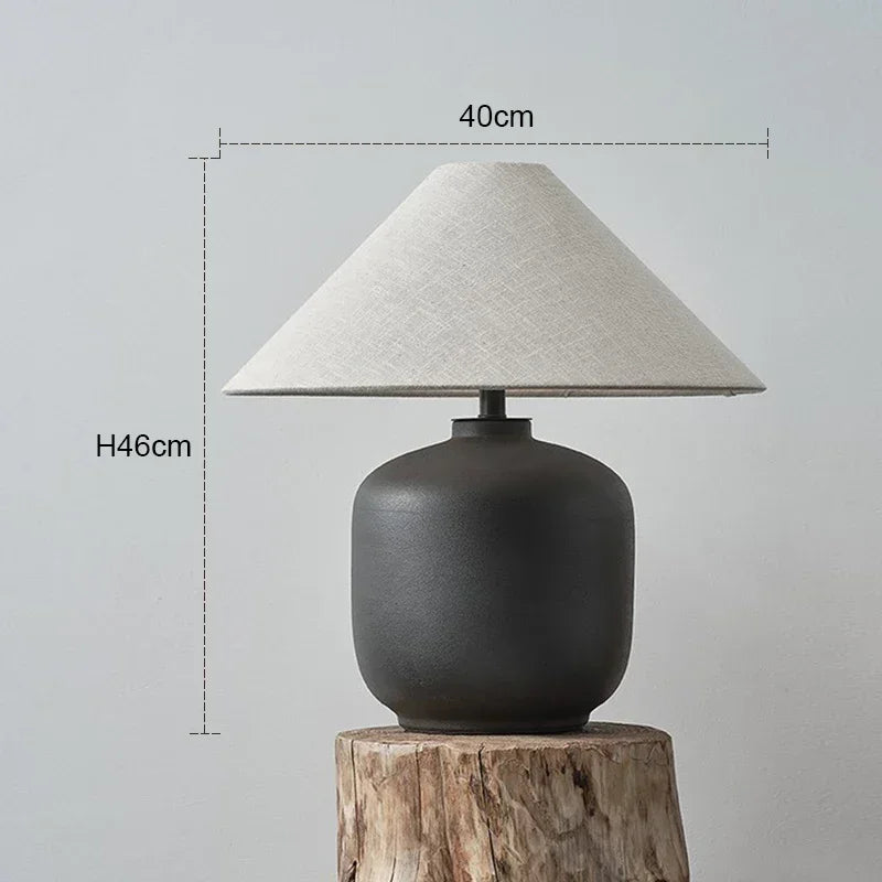 Ceramic Lamp Wabi Sabi Style Floor Lamp