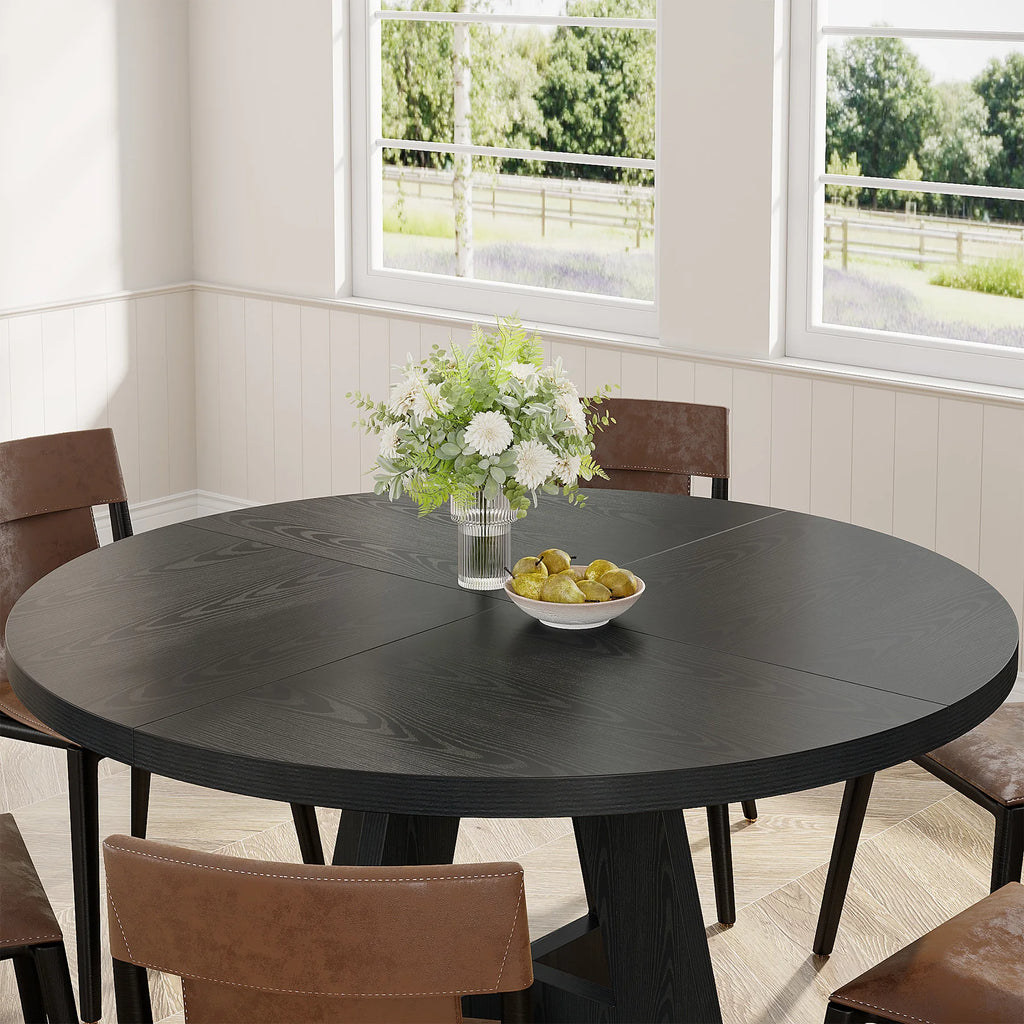Round Dining Table for 4,