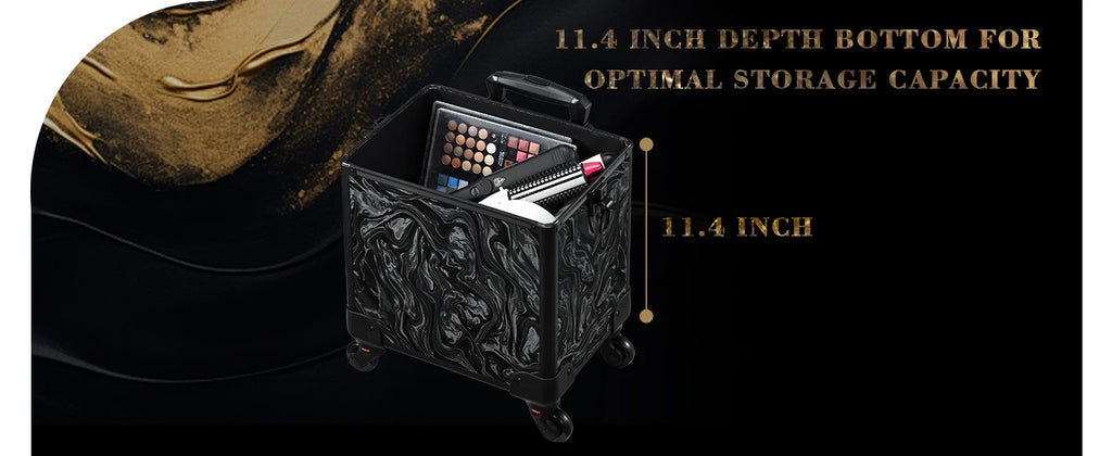 Rolling Makeup Travel Case