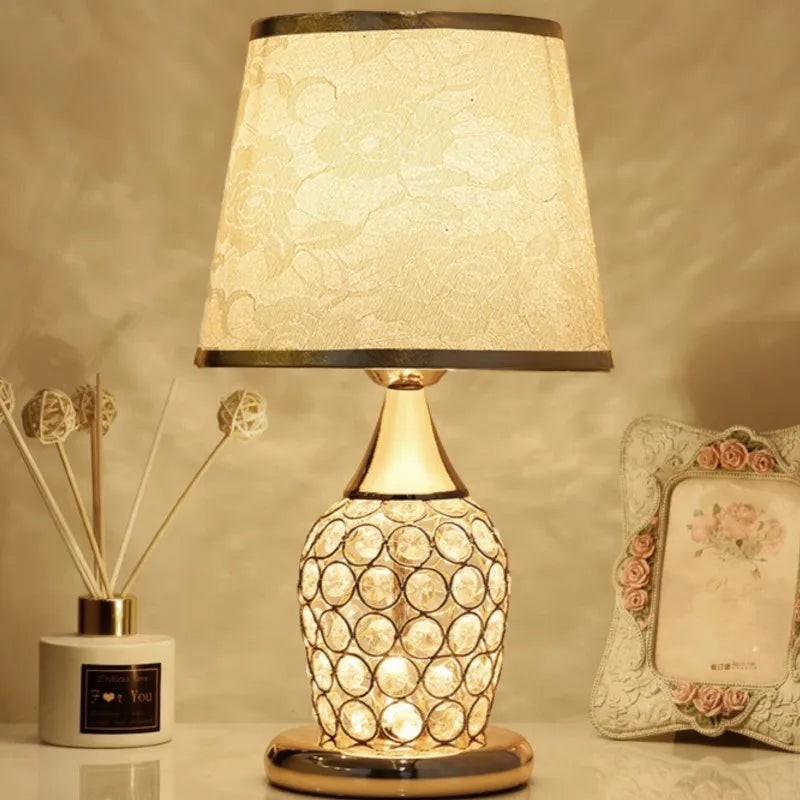Crystal Table Lamp Romantic